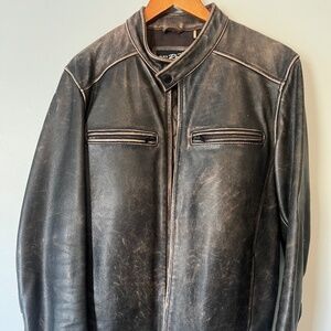 Black Rivet - Leather Jacket